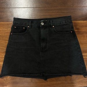 Australian Brand cute denim black mini skirt
